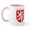 White/Pink Inside, variant on CafePress - Bohemia, Czech Republic Mug - 11 oz Ceramic Mug - Novelty Coffee Tea Cup
