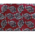 thumbnail image 4 of oneOone Georgette Viscose Fabric Leaves & Floral Block Decor Fabric Printed BTY 42 Inch Wide, 4 of 4