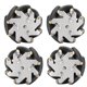 thumbnail image 2 of Juego de ruedas Mecanum de acero duradero, 4 Uds., 48mm, ruedas izquierda y derecha para coche Robot 14209, 2 of 15