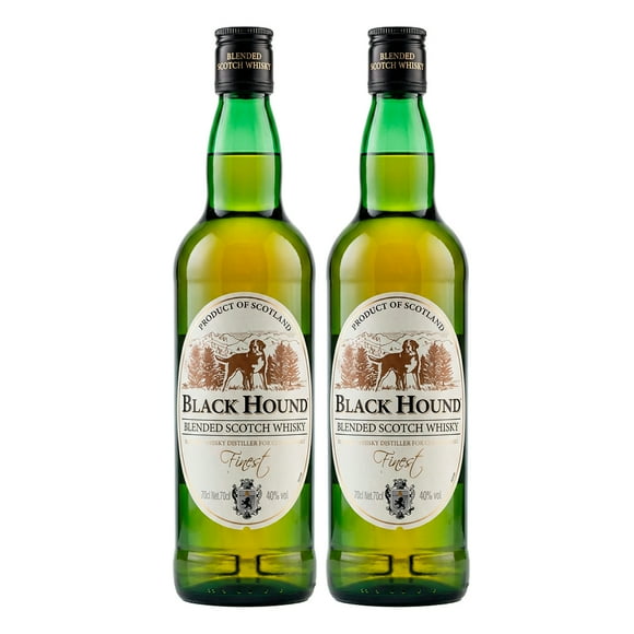 Duo Pack Whisky Black Hound Blended Scotch 750 Ml Black Hound Whisky
