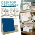 thumbnail image 3 of 2026 Desk Calendar From January 2026 To December 2026 Multifunctional Standing Flip 12 Month Calendar With Highlight Holidays To Do List Thick Paper Sticky Notes Memo Pages, 2026, 3 of 3