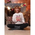 thumbnail image 2 of Jingle All The Way - Holiday Vibes Women's Sweatshirt, 2 of 4