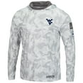 thumbnail image 2 of Men's Colosseum Arctic Camo West Virginia Mountaineers OHT Military Appreciation Long Sleeve Hoodie Top, 2 of 4