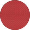 thumbnail image 1 of Ahgly Company Indoor Round Patterned Red Area Rugs, 8' Round, 1 of 6