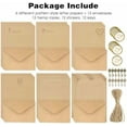 thumbnail image 6 of Quivanta 72 PCS Vintage Stationery Set,24 Stationery Writing Papers with 12 Matching Envelopes,Old Looking Stationary Kit for Writing Letters and Invitations, 6 of 7