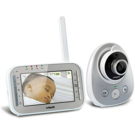 VTech VM342, Video Baby Monitor, Automatic Night Vision, Expandable
