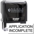 thumbnail image 1 of Large Self-Inking Application Incomplete Stamp, Trodat Printy 4913, Press and Print Stamping, Impression Size 7/8" x 2-1/4", Up to 10,000 Impressions - Black Ink, 1 of 1