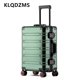 thumbnail image 2 of KLQDZMS 20 "24" 29 pulgadas equipaje nuevo totalmente de aleación de aluminio y magnesio cubierta de carrito caja de embarque de negocios maleta de viaje de mano, 2 of 4