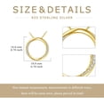 thumbnail image 5 of YAFEINI Circle Necklace for Women 925 Sterling Silver Round Pendant Necklace Circle Jewelry Gifts for Women Lover Wife, 5 of 10