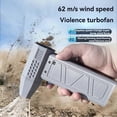 thumbnail image 3 of Blower Turbo Jet Fan 140,000RPM Power Display Handheld Mini Duster High Speed Duster Cleaning Tool,Violent Blower Gray, 3 of 5