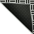 thumbnail image 3 of Addison Rugs Chantille Indoor/Outdoor Transitional Geometric Black Washable Rectangle Rug, 8' x 10', 3 of 6