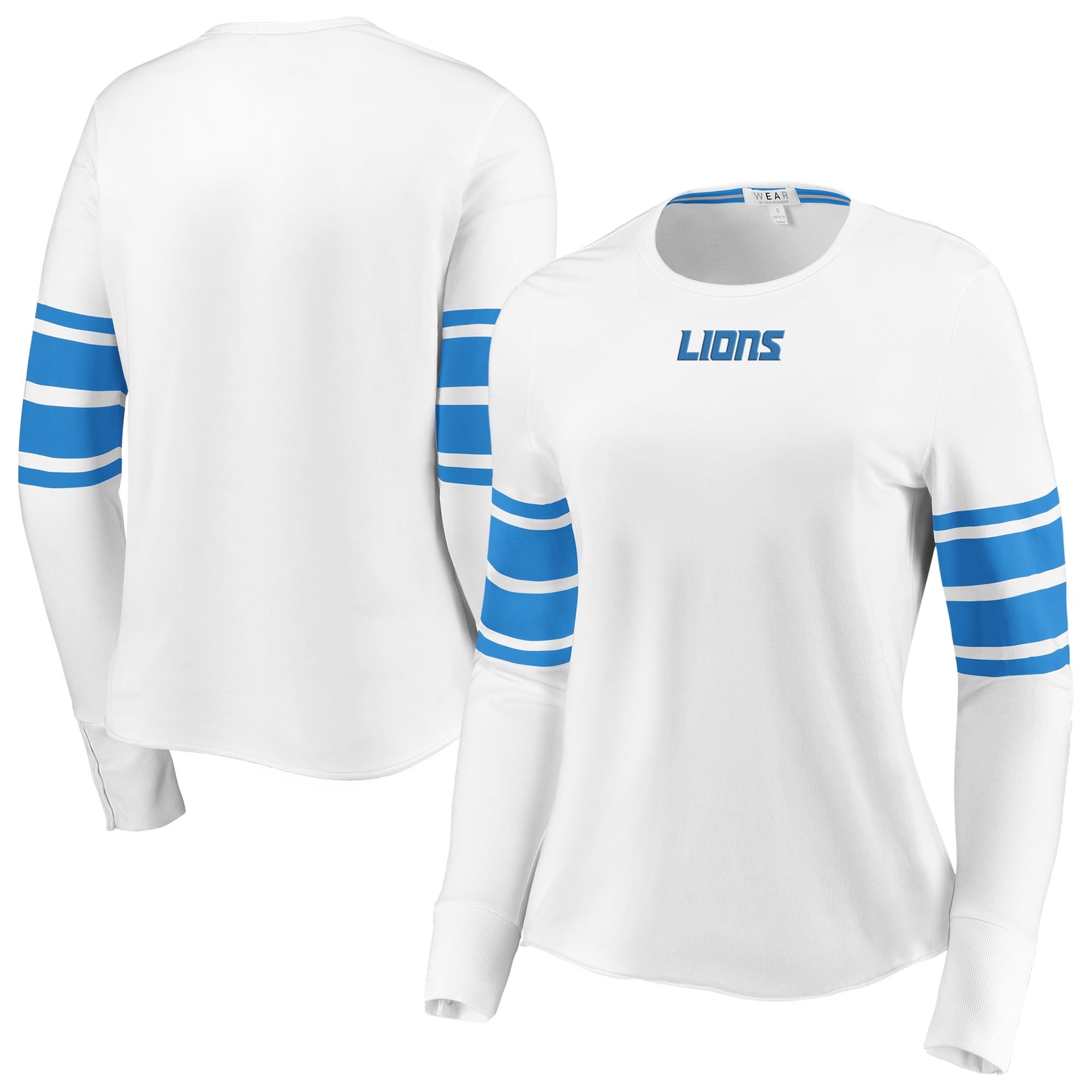 women's detroit lions long sleeve shirt