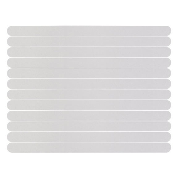 HEALEEP 12Pcs Self-Adhesive Bathtub Stickers White Comfort on Bath Tub Surfaces