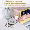 thumbnail image 6 of Farmhouse Cabin Pot Holders for Kitchen Heatproof Potholder, 3 Pack Country Vintage House Wood Grain Pliad Hot Pads Multipurpose Oven Pads Cloth Potholders Trivet for Cooking Baking, 6 of 8