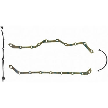 Oil Pan Gasket Set - Compatible with 1983 - 1986 Jeep CJ7 2.5L 4-Cylinder 1984 1985