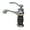 Silver-black, variant on Luxury Bathroom Sink Brass Faucet, Basin Faucets Single Handle Diamond Water Mixer Crane, Hot And Cold Bath Mixer Tap ,Smooth Operation