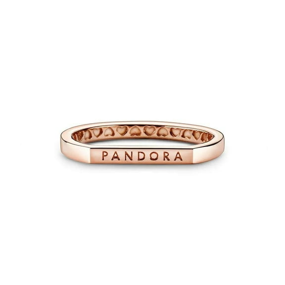 PANDORA Logo bar stacking ring