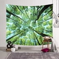 thumbnail image 1 of Misty Forest Tapestry Wall Hanging Nature Landscape Tapestry Sunshine Through Tree Tapestries Forest Starry Tapestry for Bedroom Living Room, 1 of 2