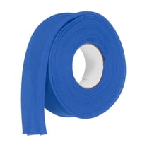 1 Inch Double Fold Bias Tape Polyester Continuous Bulk Bias Tape for Sewing, Seaming Quilting Hemming Binding Crafts (Dark Blue 6 Yards)