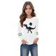 thumbnail image 4 of Blusas y camisas de manga larga con cuello redondo, moda del Día de San Patricio, blusa informal con estampado bonito de manga larga para niños y niñas., 4 of 5