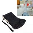 thumbnail image 2 of Cast Foot Warmer Cast Sock Lace Up Design Comfortable Thickened Keep Warm Foot Cast Toe Cover Sock For Leg Ankle Foot, 2 of 5