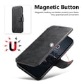thumbnail image 6 of for iPhone 15 2-in-1 PU Leather Case, Detachable Wallet Case with Card Holder Stand, Removable Folio Protective Cover, Support Magnetic Car Mount, Magnetic Clasp, Shockproof Cover, Black, 6 of 11