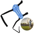 thumbnail image 2 of GLFILL 15x7x1.5cm Archery-Arm Guard Protector For Traditional Hunting Recurve Bows Training Protector Elbow Guard Sports Protect Tools Blue, 2 of 9