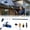 15ft, variant on sexaoalx Solar Panel Cleaning Kit, 20FT Telescopic Water Fed Pole with 180° Rotating Soft Brush & Soap Dispenser for High Reach Window, RV, Patio, Outdoor Cleaning