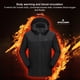 thumbnail image 3 of Abrigo Chaquetas de calefacción USB para exteriores abrigo de invierno prendas eléctricas flexibles térmicas para pescar ropas de senderismo, 3 of 8