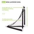 thumbnail image 3 of Champion Sports CHSMLG 3 X 3 Mini Lacrosse Goal - White, 3 of 8
