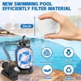 thumbnail image 4 of Bolas de filtro para piscina QwayHome 1.4 kg reutilizables para piscina elevada, 4 of 7