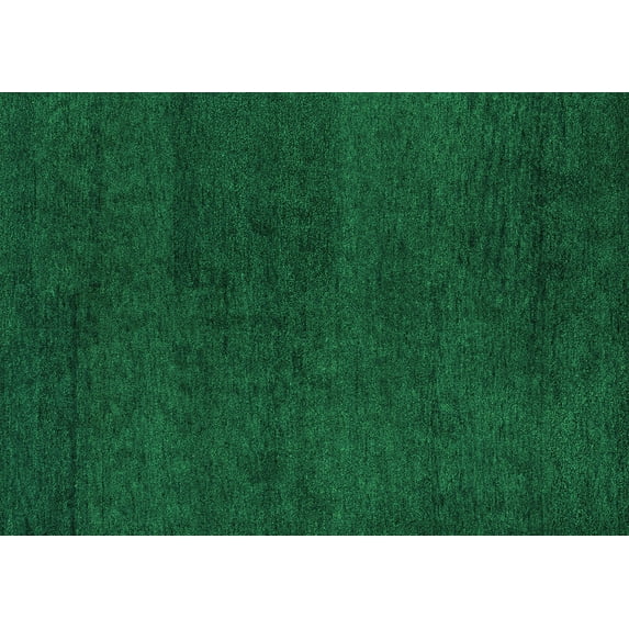 Ahgly Company Indoor Rectangle Abstract Green Modern Area Rugs, 2' x 4'