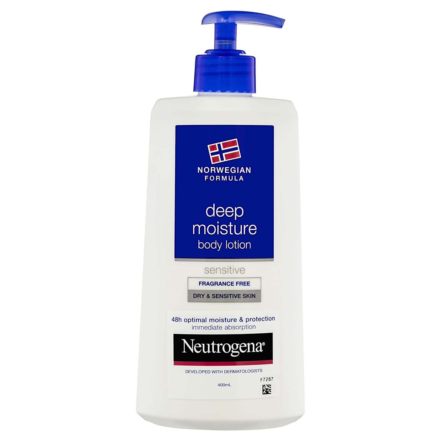 neutrogena deep moisture bodylotion sensitive
