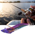 thumbnail image 4 of NIBOLOG 13.4cm/38.5g Fishing Lure Squid Hook Simulated Vivid Skin Bright Color 3D Fisheyes Fish Attraction Universal Sea Fishing Luminous Shrimp Artificial Octopus Bait Fishing Gear, 4 of 8