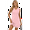Pink, variant on Summer Casual Beach Dress for Women Pink XL