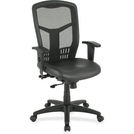 Lorell 86000 Executive Mesh - Lorell, LLR86208, Executive High-Back Mesh Chair, 1 Each, Black