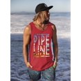 thumbnail image 2 of Pipeline Gradient Surf Graphic - Tank Top Men's, 2 of 4