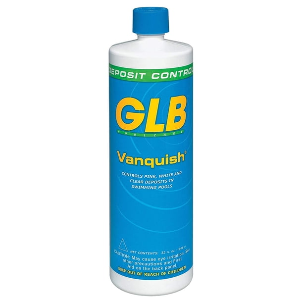 GLB Pool & Spa Products 71118 1Quart Vanquish Algaecide