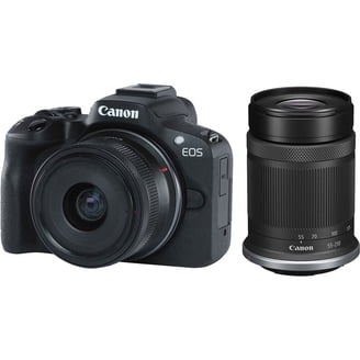 Canon EOS R50 Mirrorless Camera Bundle with 18-45mm and 55-210mm Canon EOS R50 Mirrorless Camera Bundle with 18-45mm and 55-210mm