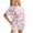 American Salamander Book, variant on Smooth Summer Short Sets 3-16 Years with Pockets Soft Kids Outfit, Cartoon Dolphin with Swirl Wave Pattern & Slogan Print
