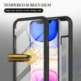thumbnail image 5 of Dteck with Built-in Screen Protector Case for Apple iPhone 11 6.1-inch,Full Body Protection Hybrid Rugged Shockproof Case Transparent Clear PC Back Cover,Black, 5 of 6