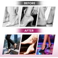 thumbnail image 3 of Bukihome 3 Pairs Soft Gel Heel Grips Anti Slip Blister Prevention Heel Pads for High Heels Flats Shoes,Beige, 3 of 7