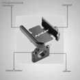 thumbnail image 3 of Motorcycle Phone Holder Aluminum Nmax Phone Holder For Yamaha N-max 125 150 155 N Max Nmax125 Nmax150 Accessories 2020 2022 2023, 3 of 5