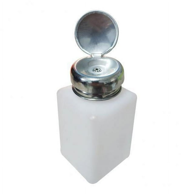 Dispensador de Líquido de Acetona Y Alcohol, Botella de Prensa Desmaquillante de Un Solo Toque, 6x200ml 10 piezas