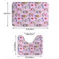 thumbnail image 3 of Yiaed Christmas Unicorns Print Bathroom Mat Set 2 Pieces Mat Anti-Skid Pad Ultra Soft and Absorbent Bathroom Bath Mat Contour Bath Rugs for Toilet Base, 3 of 6