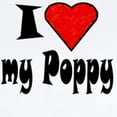 thumbnail image 2 of CafePress - I Love My Poppy Infant Creeper - Baby Light Bodysuit, Size Newborn - 24 Months, 2 of 4
