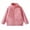 Watermelon Red, variant on Cethrio Girls Fleece Jackets Size 10-12, Outdoor Long Sleeve Zip up Stand up Collar Winter Outerwear Watermelon Red