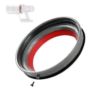 Dust Bin Bucket Top Fixed Sealing Ring Replacement Compatible with Dyson V10 SV12 Vacuum Cleaner Accessories Assembly, Parts No. 969509-01