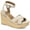 Bone Smooth, variant on Sun Stone Womens Tiaraa Faux Leather Studded Slingback Sandals