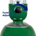 thumbnail image 4 of Festive Living Lanterne de Camping Rechargeable 3-en-1 avec Haut-Parleur Bluetooth, à Intensité Réglable avec Bouton Tactile, 3 Options de Tons Blancs, Style Classique avec Fini Vert Rustique, Construction Solide, Base Lestée, 4 of 8